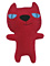 CitiCat in Weinrot